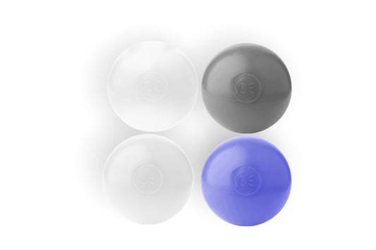 Blau Mix  - Bällebad Bälle 6cm 100Stück