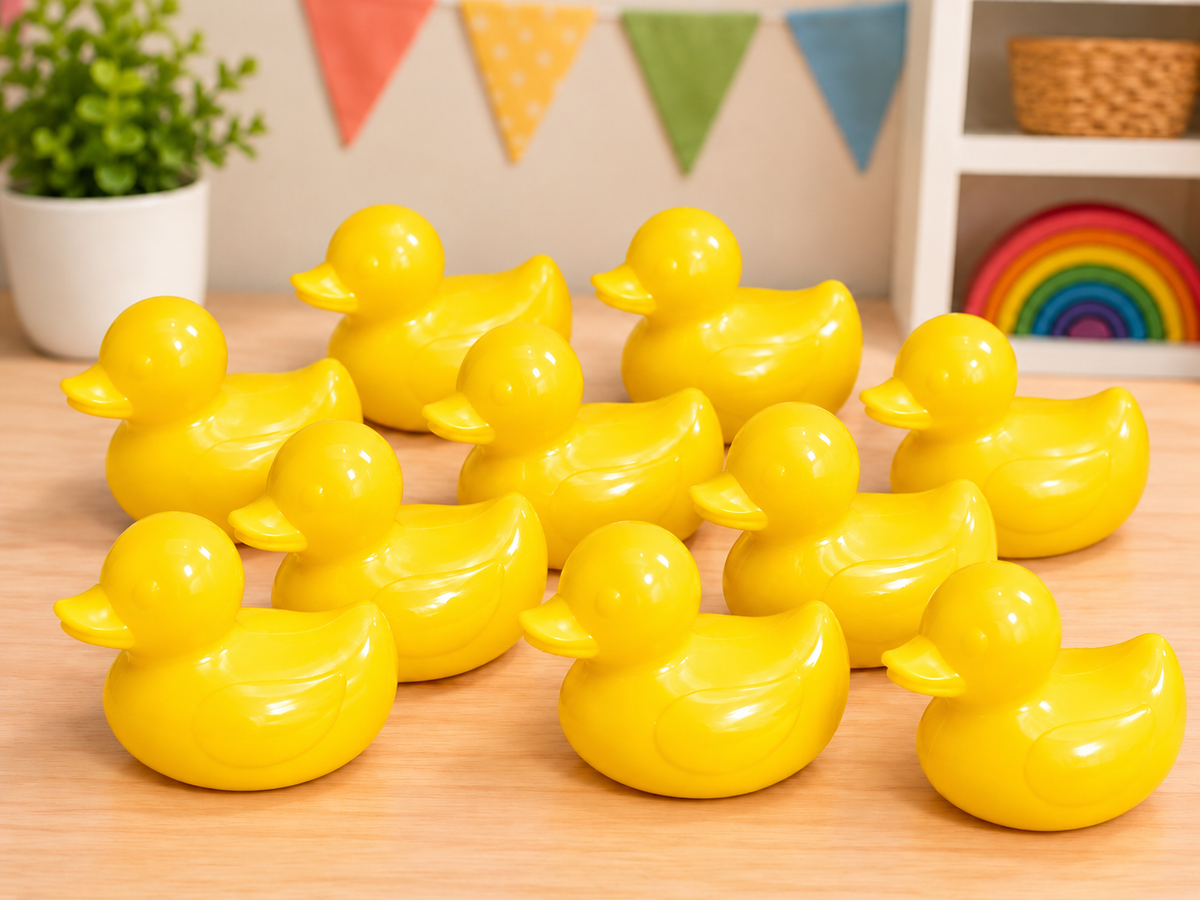 Bällebad Entenrennen ENTEN 50Stück