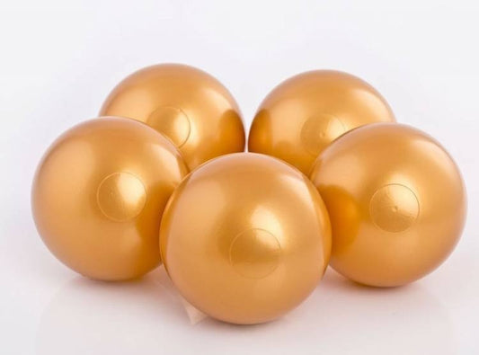 Gold Bällebad Ball