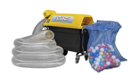 Bällebad Reinigungsmaschine