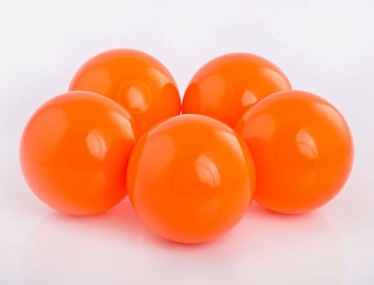 Kunststoffbälle Orange