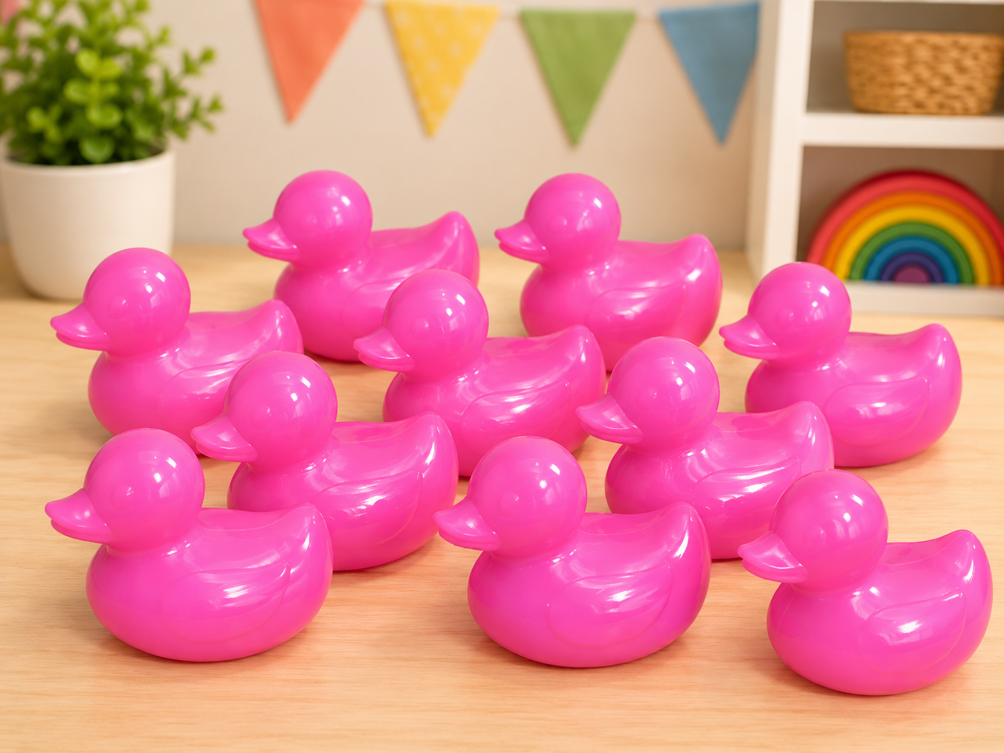 Bällebad  Entenrennen ENTEN 50Stück