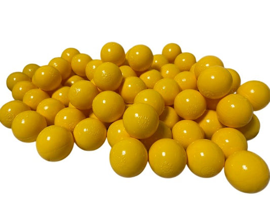 Bio Bällebad Bälle - Gelb 6cm 100Stück günstig online kaufen