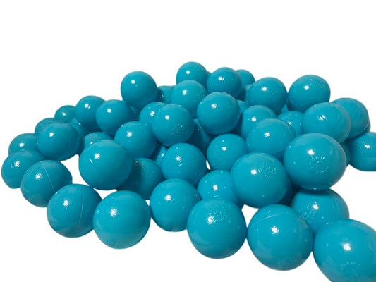 Bio Bällebad Bälle - Hell Blau 6cm 100Stück günstig online kaufen