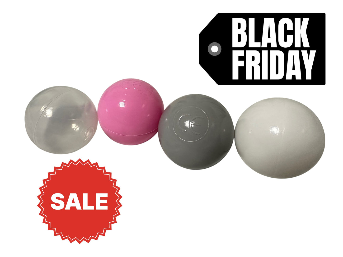 Pink Mix - Bällebad Bälle 6cm 1000Stück