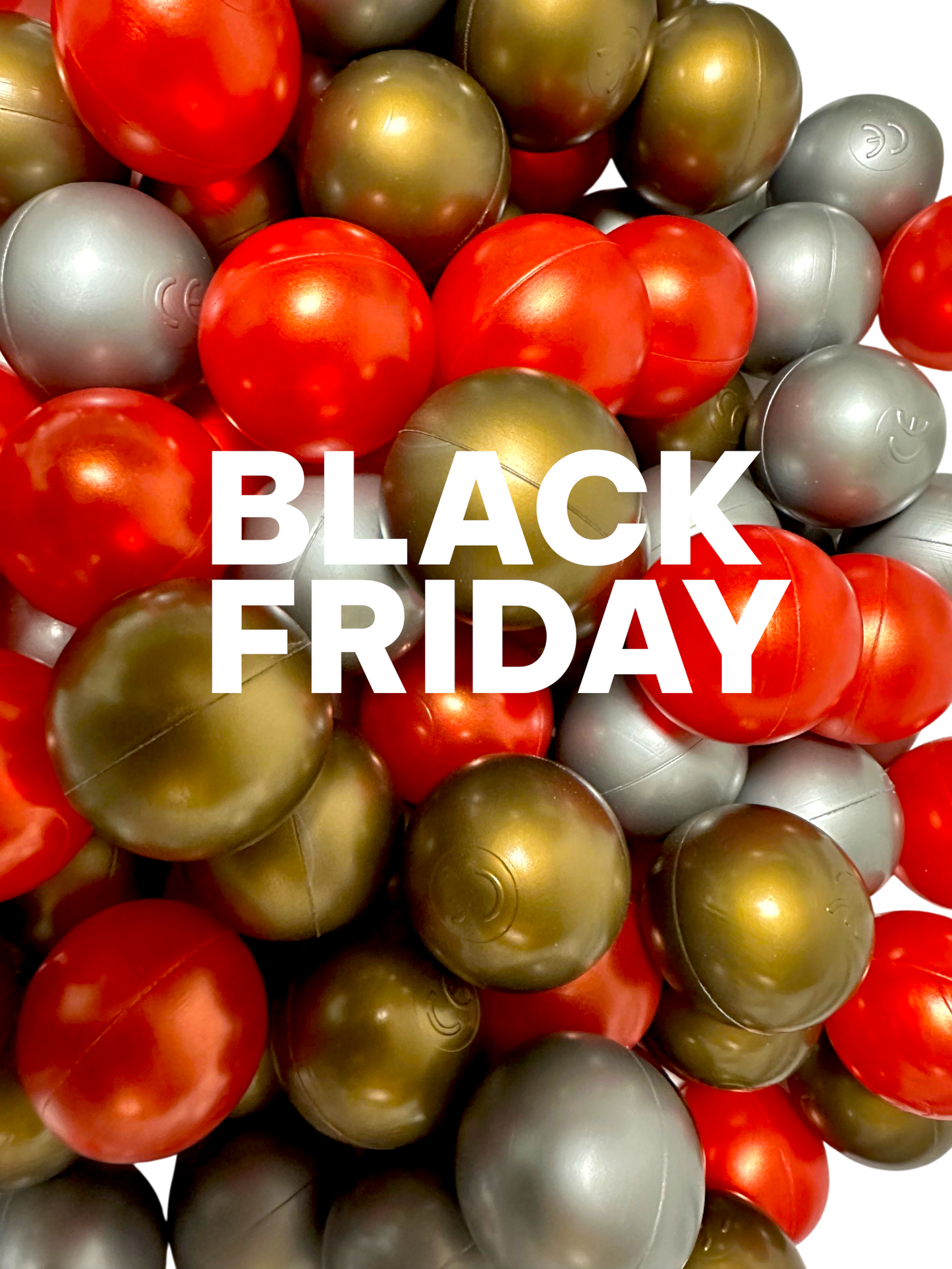 Weihnachts Mix - Bällebad Bälle 6cm 200Stück