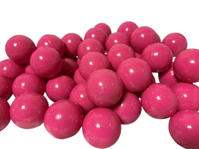 Bio Bällebad Bälle - Magenta 6cm 100Stück günstig online kaufen