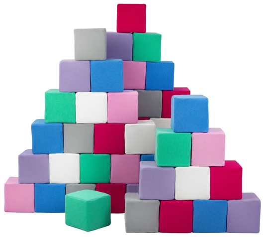 Pyramide-Set XXL-Schaumstoffbausteine 45 Stk.