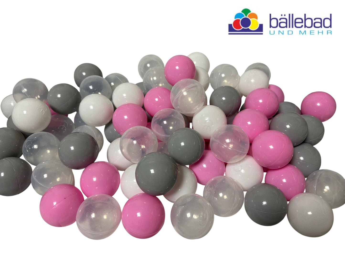 Pink Mix - Bällebad Bälle 6cm 1000Stück