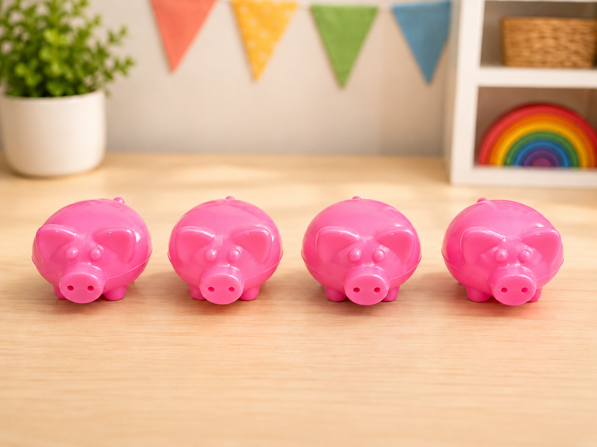 Bällebad Bälle Schweine Rosa 50Stück